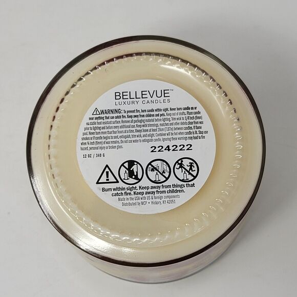 Bellevue Luxury‎ Candles Chai Tonka Two Wick 12oz Fall Autumn Cozy Spice Soy Wax - Picture 9 of 9